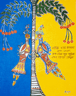 Deux paons, two peacocks