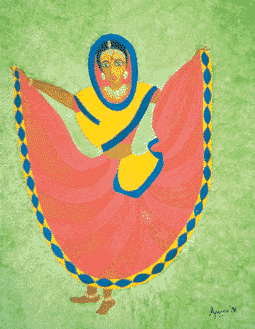 Danseuse indienne, Indian dancer