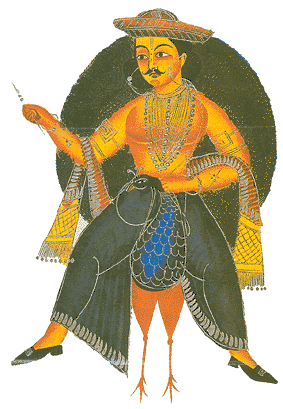 Peinture kalighat - Kalighat Painting